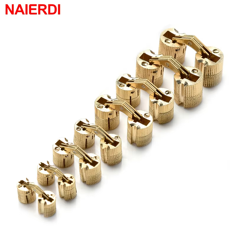 Furniture Hardware Brass - Naierdi Tembaga Kuningan Engsel Perabot 8-18
