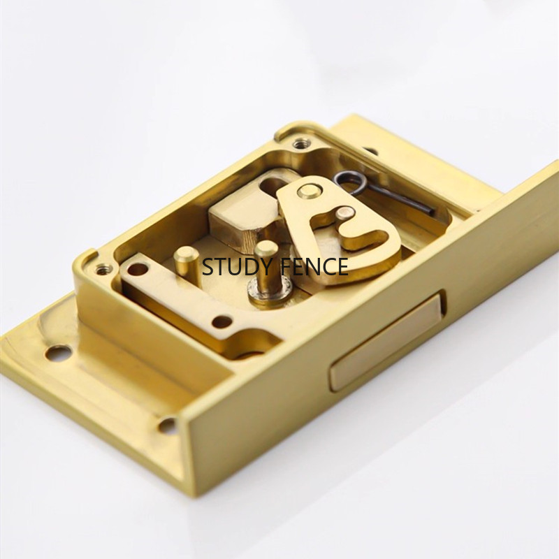 Furniture Hardware Brass - 1 Buah Kunci Laci Logam Antik