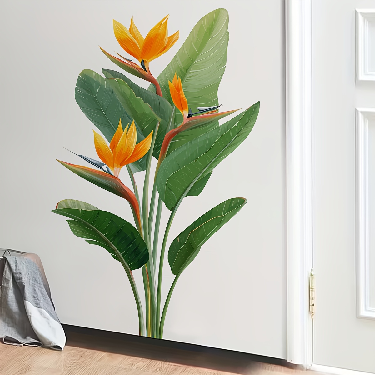 Furniture Paradise & Hardware Ghaziabad - 1 Buah Stiker Dinding Daun Hutan,
