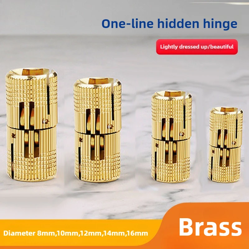Furniture Hardware Brass - 1PCS Engsel Furnitur Tembaga Kuningan 8-16mm