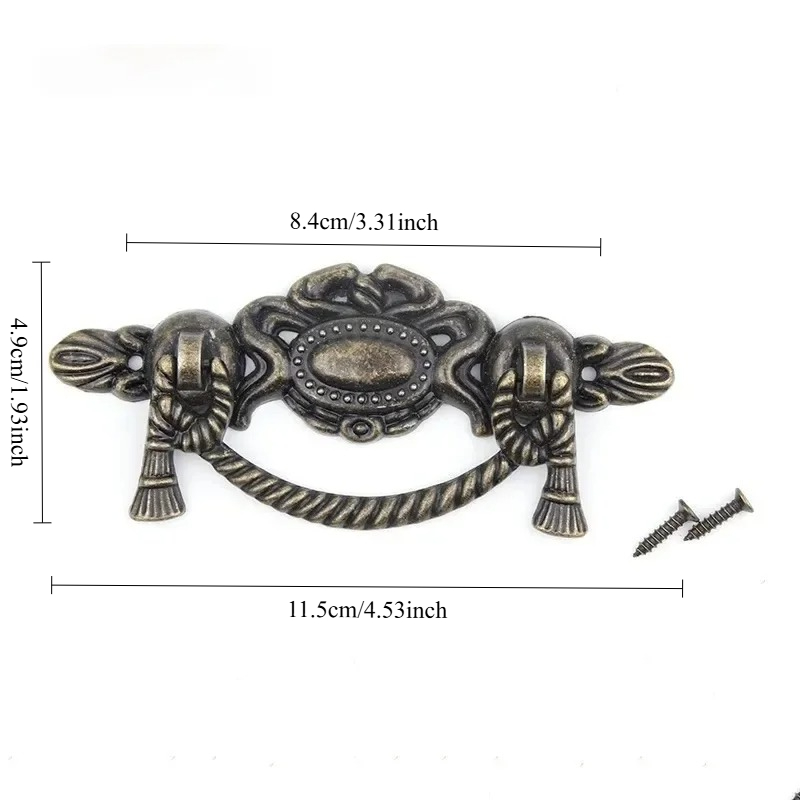 3Set Gagang Pintu Kabinet Gaya - Furniture Hardware Antique ulasan dan harga