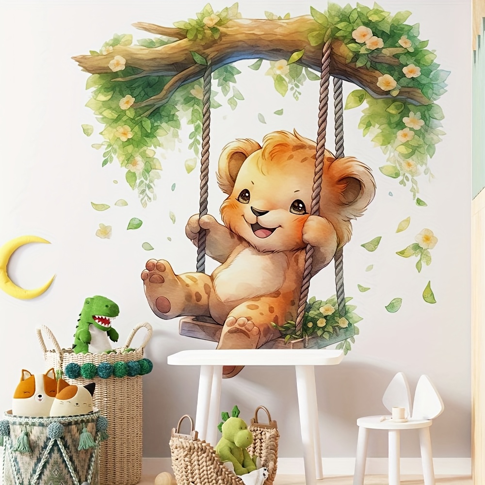 1 Stiker Dinding Kartun Hewan  - Furniture Paradise & Hardware Ghaziabad ulasan dan harga