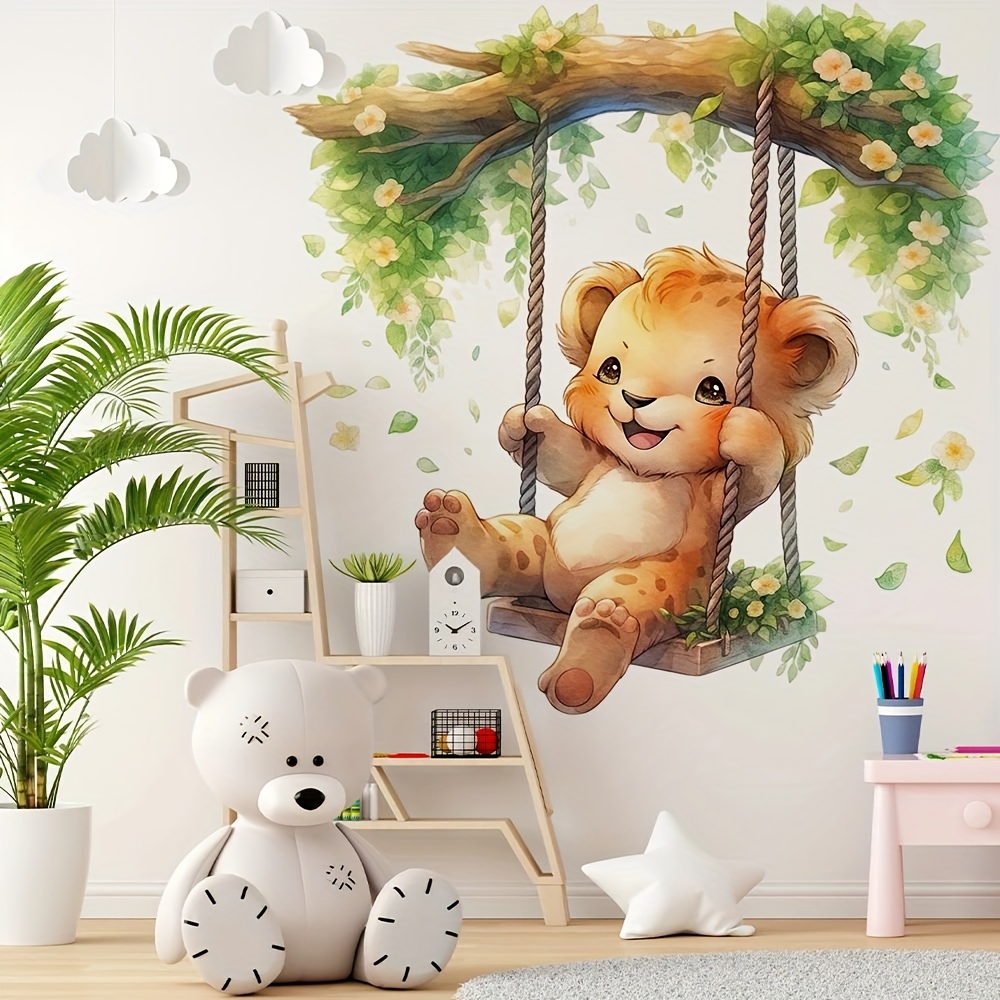 1 Stiker Dinding Kartun Hewan  - Furniture Paradise & Hardware Ghaziabad ulasan dan harga