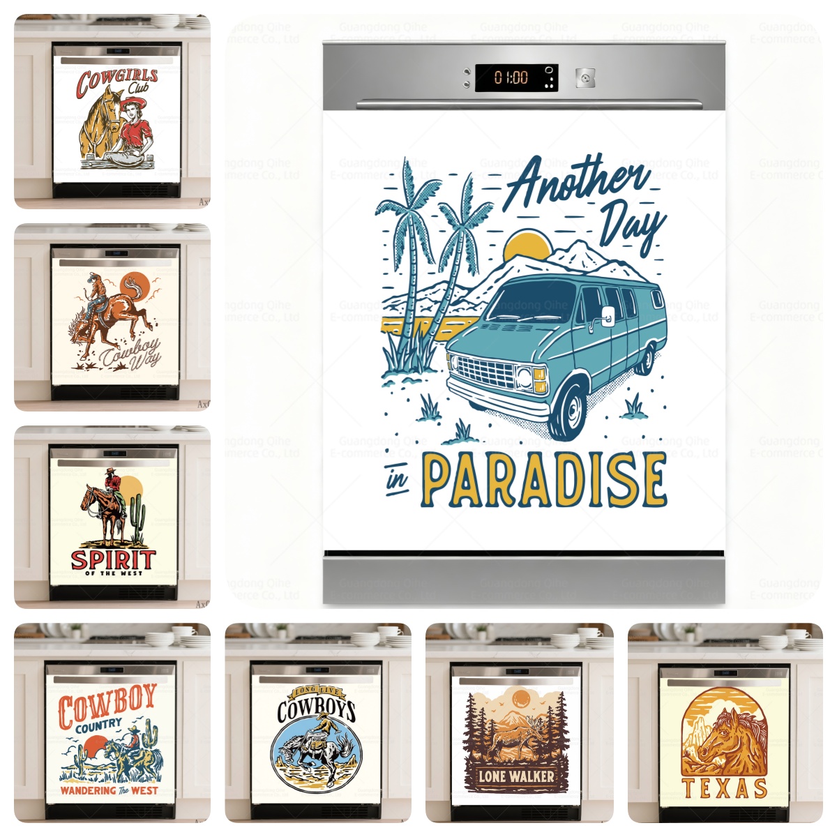 Stiker Mesin Cuci Piring Weste - Furniture Paradise & Hardware Ghaziabad ulasan dan harga