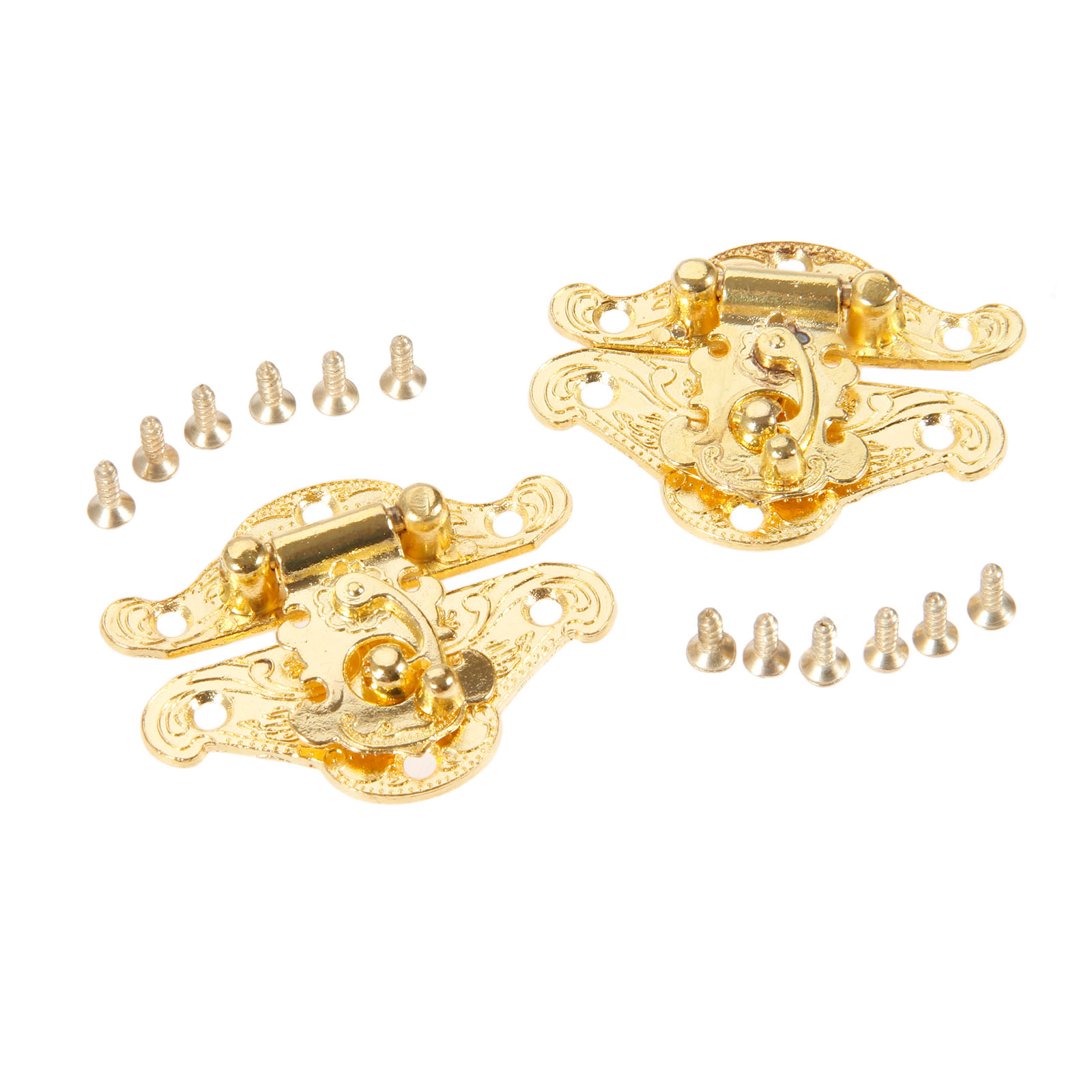 Drold 2 Buah Grendel Box Emas  - Furniture Hardware Antique ulasan dan harga