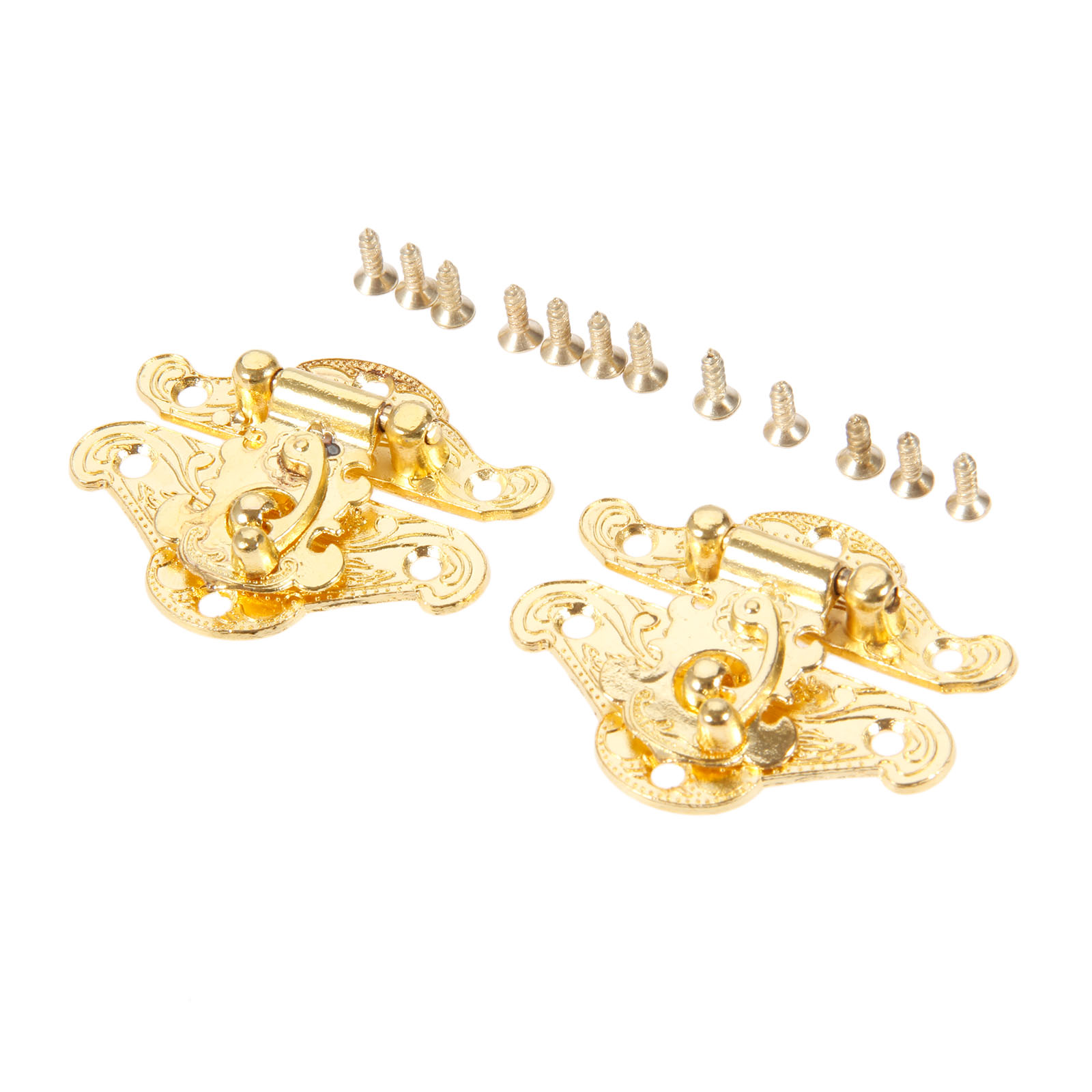 Drold 2 Buah Grendel Box Emas  - Furniture Hardware Antique ulasan dan harga