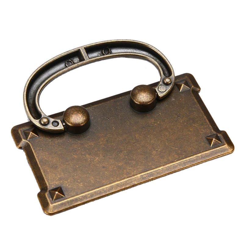 4 Buah Gagang Tarik Cincin Lac - Furniture Hardware Antique ulasan dan harga