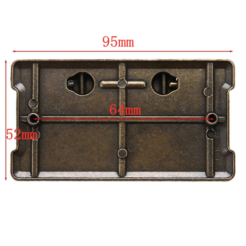 4 Buah Gagang Tarik Cincin Lac - Furniture Hardware Antique ulasan dan harga