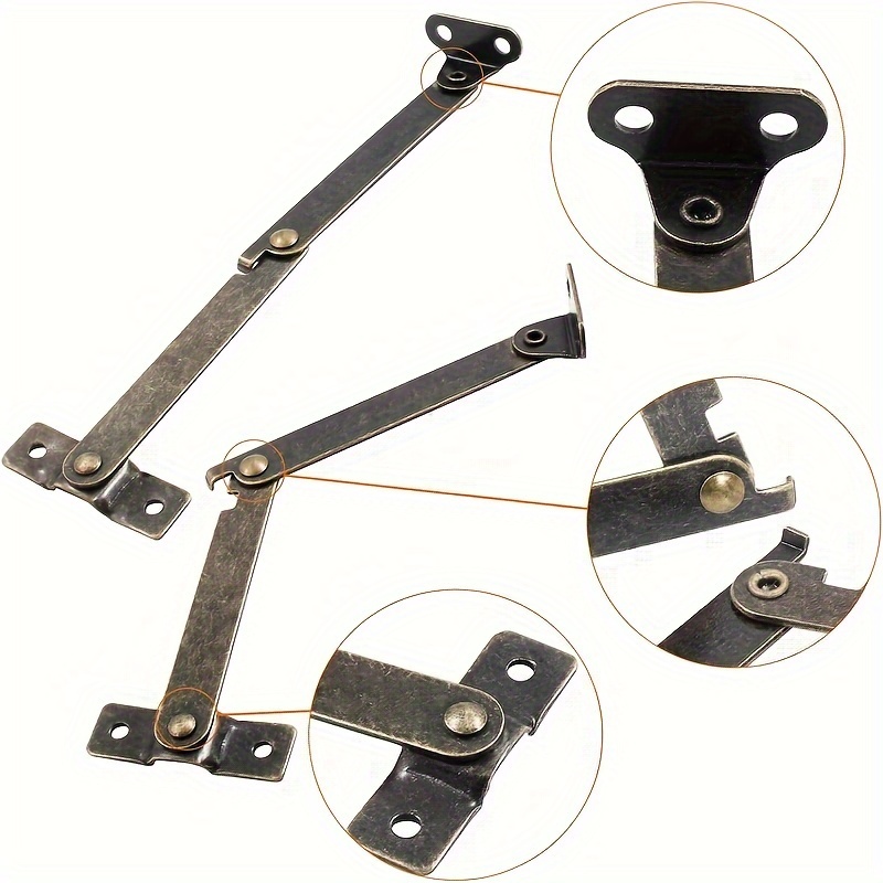 2 Paket Engsel Penyangga Tutup - Furniture Hardware Antique ulasan dan harga