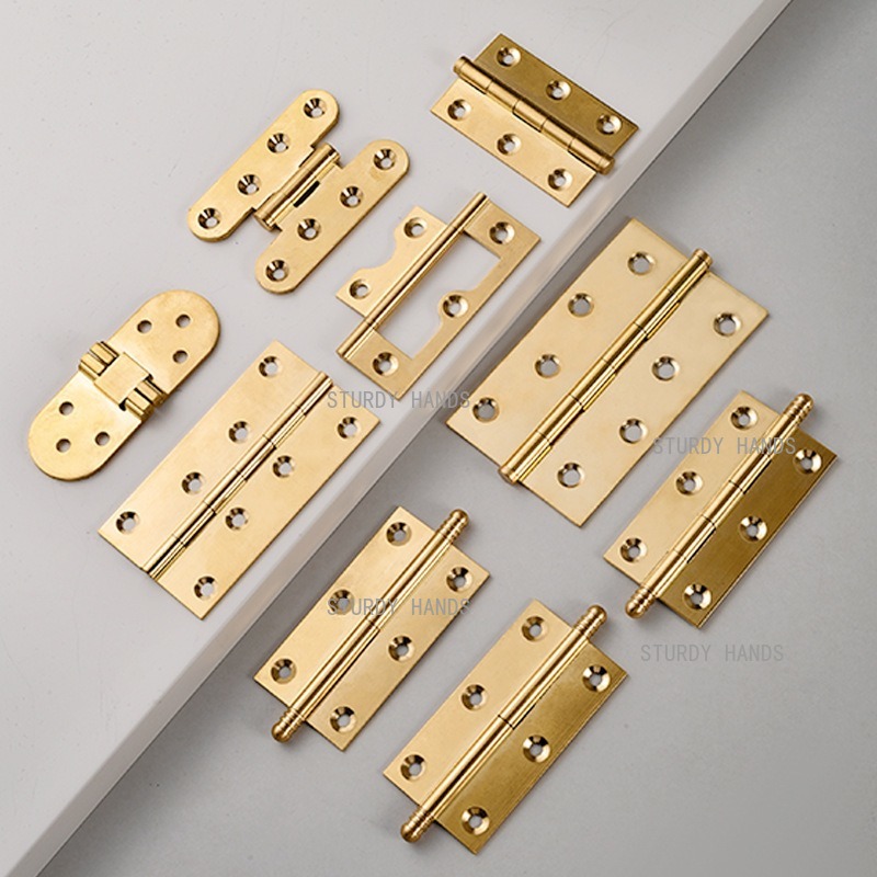 10 Buah Engsel Kuningan, Engse - Furniture Hardware Brass ulasan dan harga