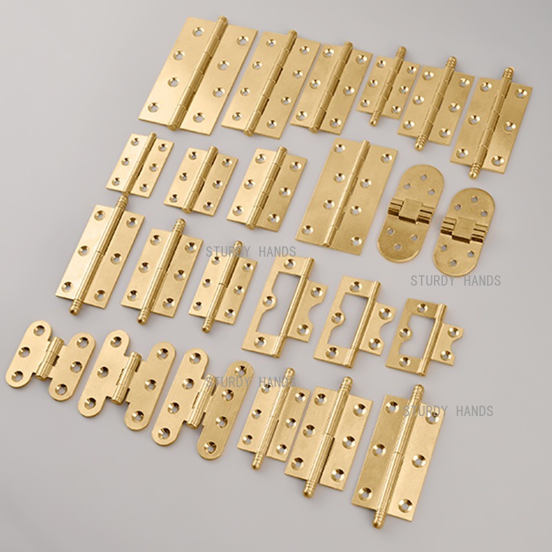 10 Buah Engsel Kuningan, Engse - Furniture Hardware Brass ulasan dan harga