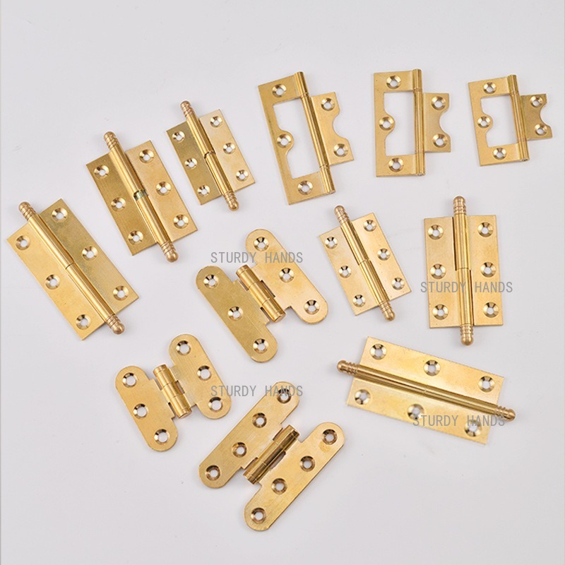 10 Buah Engsel Kuningan, Engse - Furniture Hardware Brass ulasan dan harga