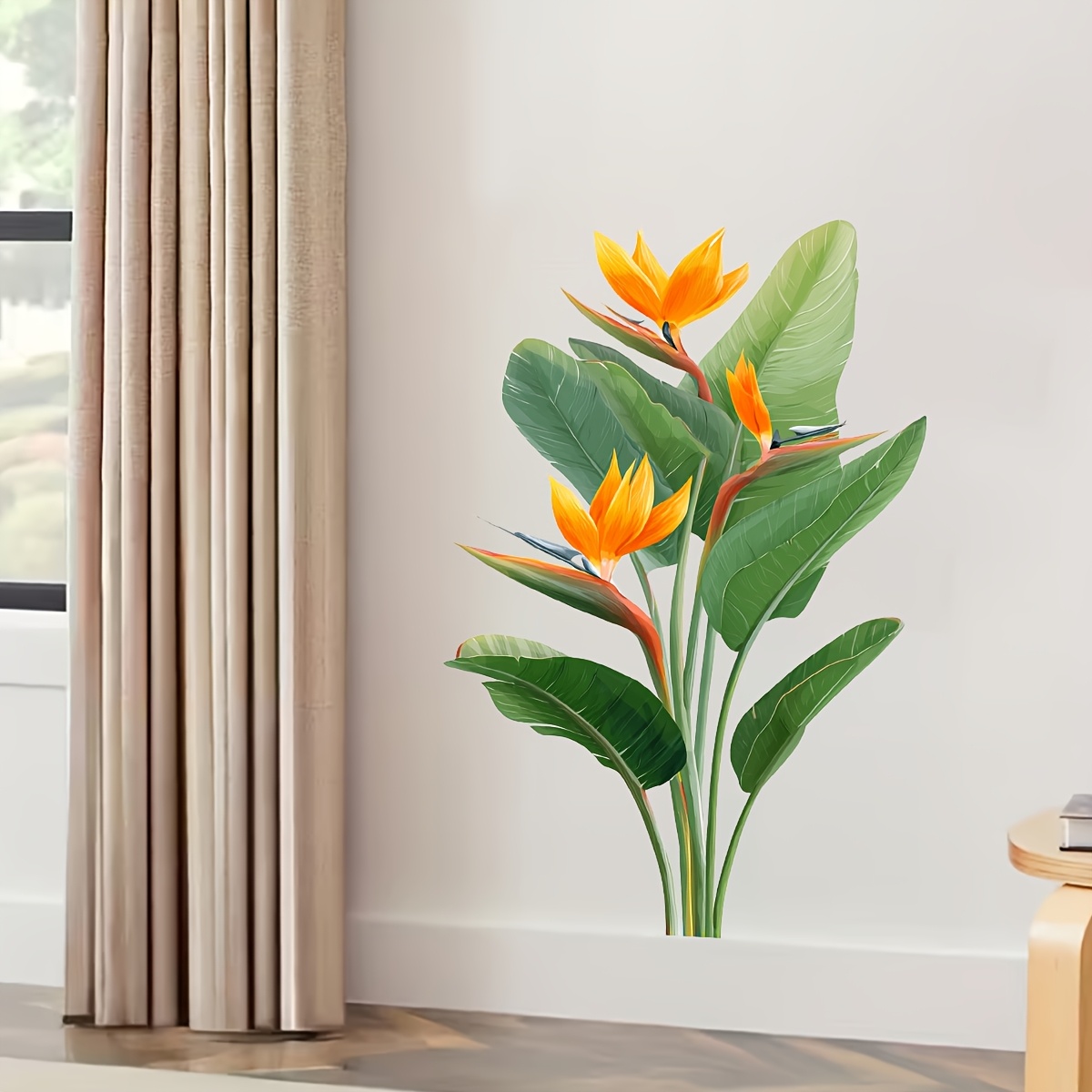 1 Buah Stiker Dinding Daun Hut - Furniture Paradise & Hardware Ghaziabad ulasan dan harga